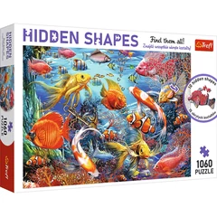 Trefl 1060 db-os Hidden Shapes puzzle - Élet a víz alatt (10676)