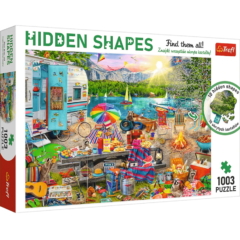 Trefl 1003 db-os Hidden Shapes puzzle - Utazás (10677)