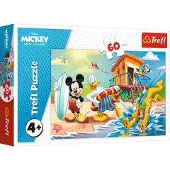 Trefl 60 db-os puzzle - Mickey Mouse - Egy érdekes nap Mickey és a barátai számára (17359)