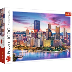 Trefl 1000 db-os puzzle - Pittsburgh, Pennsylvania (10723)