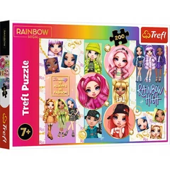 Trefl 200 db-os puzzle - Rainbow High (13289)