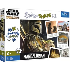 Trefl Super Shape XL 160 db-os puzzle - Star Wars - The Mandalorian (50035)