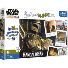 Trefl Super Shape XL 160 db-os puzzle - Star Wars - The Mandalorian (50035)