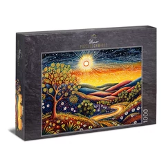 Ulmer 1000 db-os puzzle - Pilgrimage route (5492)