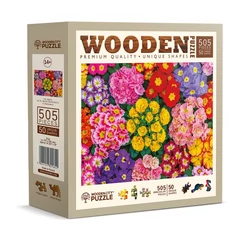 Wooden City 505 db-os fa puzzle - Virágzó virágok (NB505-0127-L)