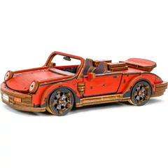 Wooden City LE-005 - Sport Car Limited Edition Series - Wooden Puzzle