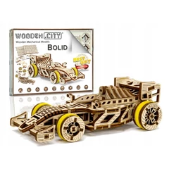 Wooden City WR326 - Bolid Vehicles - Wooden Puzzle