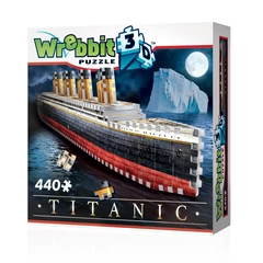Wrebbit 440 db-os 3D puzzle - Titanic óceánjáró hajó (01014)