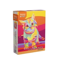 Yazz 1000 db-os puzzle - Colorful Kitty (3869)