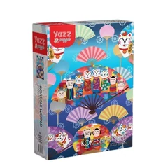 Yazz 1000 db-os puzzle - Kokeshi World (3866)