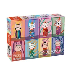 Yazz 1000 db-os puzzle - Maneki Kokeshi (3833)
