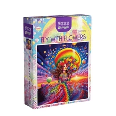 Yazz 1023 db-os puzzle - Fly With Flowers (1906)