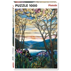 Piatnik 1000 db-os puzzle -Tiffany - Magnolia és Iris (552045)