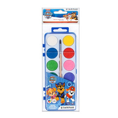 Mancs őrjárat, 12 színű vízfesték