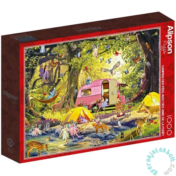 Alipson 1000 db-os puzzle - Fairy Campsite with Friends of the Forest (50050)