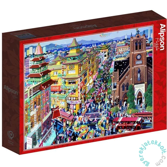 Alipson 1000 db-os puzzle - San Francisco - China Town (50151)