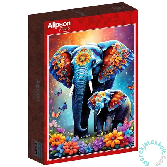 Alipson 1000 db-os puzzle - Elephants - Maternal Love Collection (50154)
