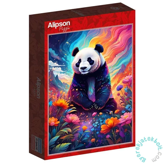 Alipson 1000 db-os puzzle - Colourful Panda (50218)