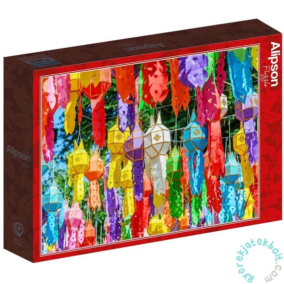 Alipson 500 db-os puzzle - Coloured lanterns (50224)