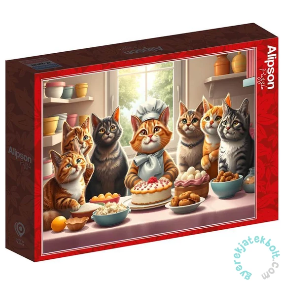 Alipson 1000 db-os puzzle - Pastry Cats in Action (50231)