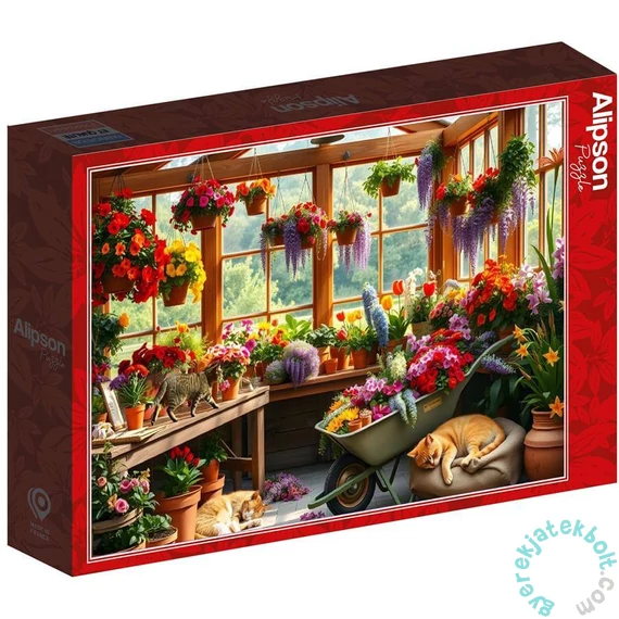 Alipson 1000 db-os puzzle - Nap in the Greenhouse (50256)
