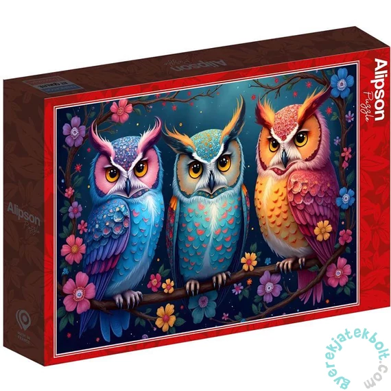 Alipson 1000 db-os puzzle - Owls and Enchanted Night (50257)