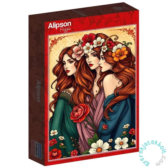 Alipson 1000 db-os puzzle - The Three Flower Muses (50267)