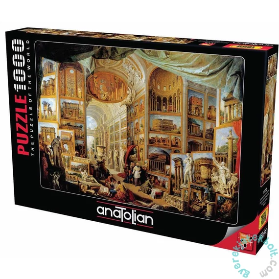Anatolian 1000 db-os puzzle - Interior of an Imaginary Picture Gallery (1172)