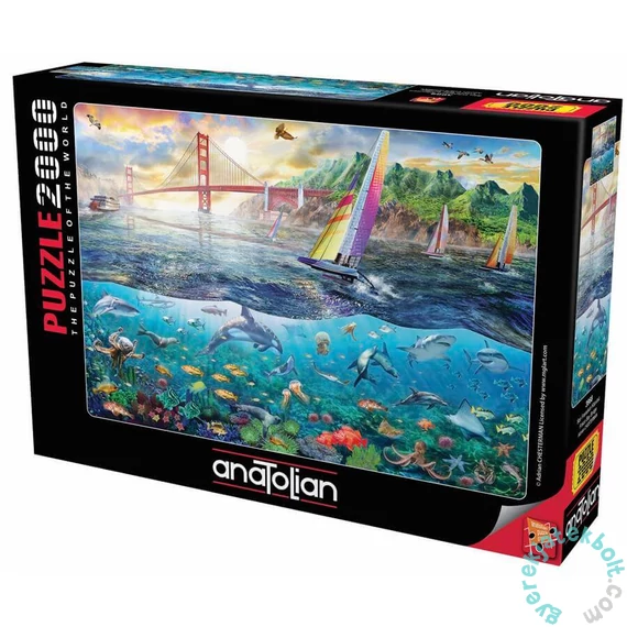 Anatolian 2000 db-os puzzle - Frisco Bay Bridge (3968)