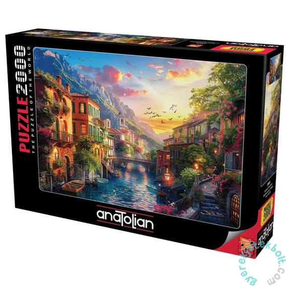 Anatolian 2000 db-os puzzle - Mediterranean Village (3969)