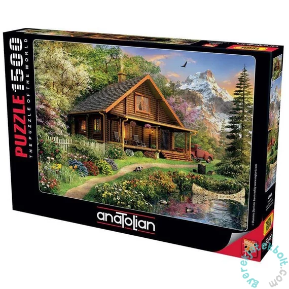 Anatolian 1500 db-os puzzle - Log Cabin Home (4568)
