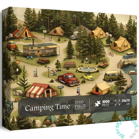 Bboldin 1000 db-os puzzle - Camping Time (PT-312)