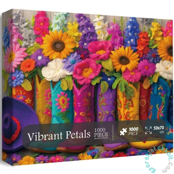 Bboldin 1000 db-os puzzle - Vibrant Petals (PT-324)