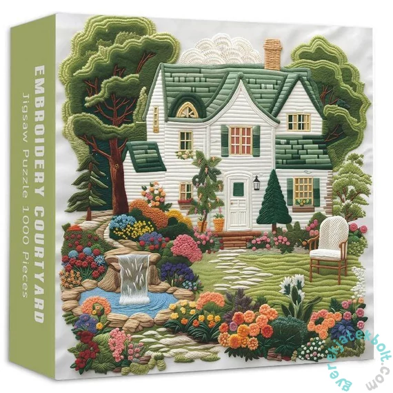 Bboldin 1000 db-os puzzle - Embroidery Courtyard (PT-405)
