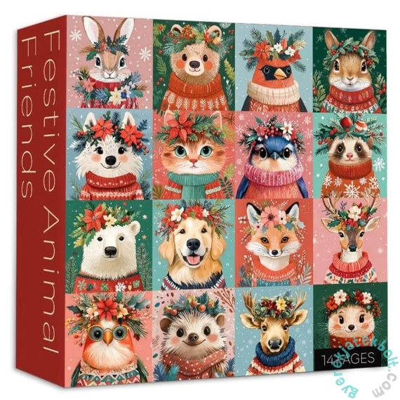 Bboldin 1000 db-os puzzle - Festive Animal Friends (Z-1099)