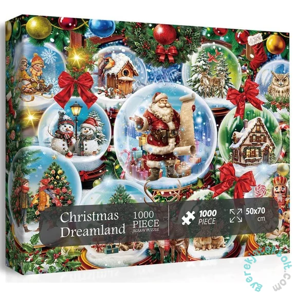 Bboldin 1000 db-os puzzle - Christmas Dreamland (Z-1160)