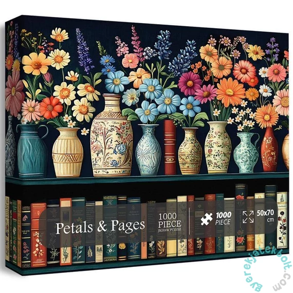 Bboldin 1000 db-os puzzle - Petals & Pages (Z-1534)