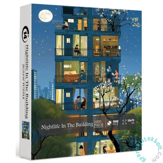 Bboldin 1000 db-os puzzle - Nightlife In The Building (Z-1979)