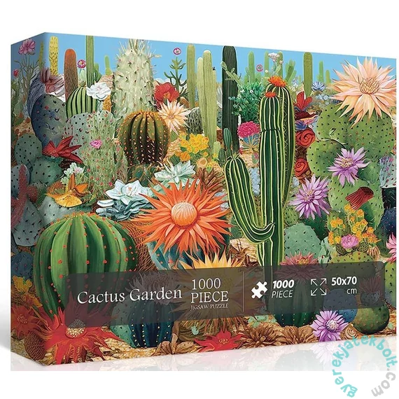 Bboldin 1000 db-os puzzle - Cactus Flower Garden (Z-236)