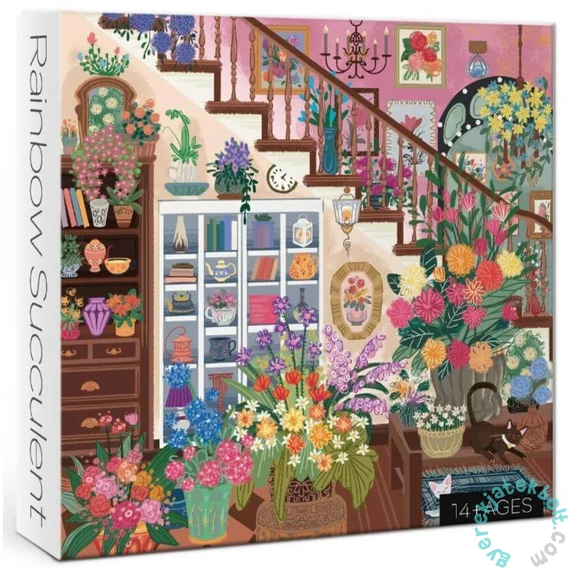 Bboldin 1000 db-os puzzle - Rainbow Succulent (Z-379)