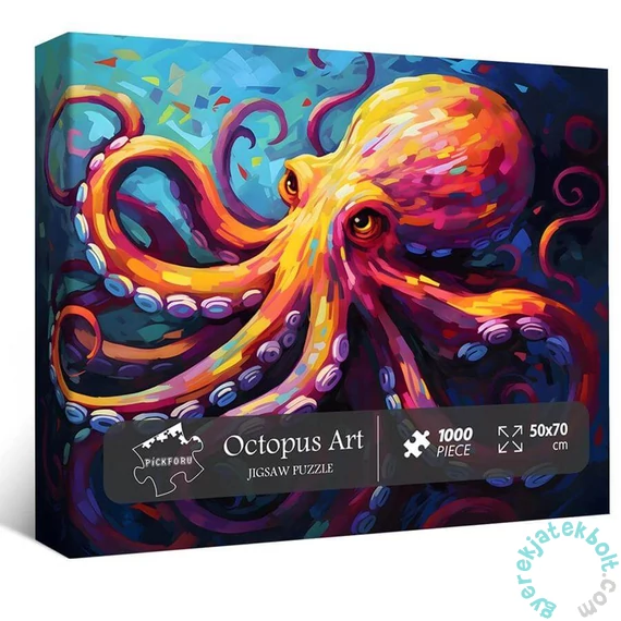 Bboldin 1000 db-os puzzle - Octopus Art (Z-457)
