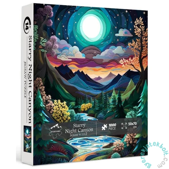 Bboldin 1000 db-os puzzle - Starry Night Canyon (Z-544)