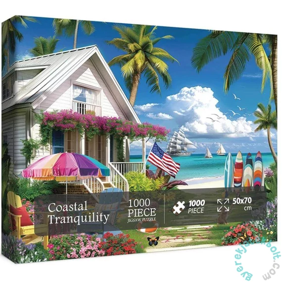 Bboldin 1000 db-os puzzle - Coastal Tranquility (Z-566)