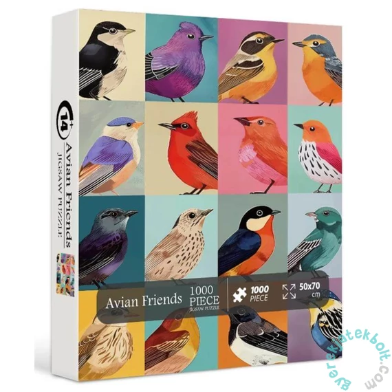 Bboldin 1000 db-os puzzle - Avian Friends (Z-568)