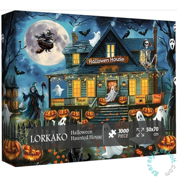 Bboldin 1000 db-os puzzle - Halloween Haunted House (Z-577)