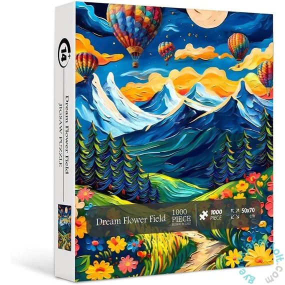 Bboldin 1000 db-os puzzle - Dream Flower Field (Z-852)