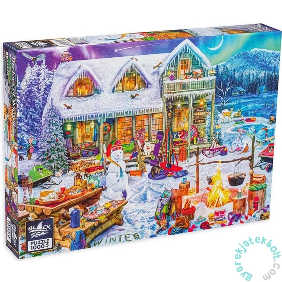 Black Sea 1000 db-os Premium puzzle - The Joys of Winter (BS72215)