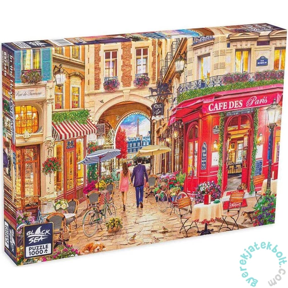 Black Sea 1000 db-os Premium puzzle - In the Heart of Paris (BS72216)