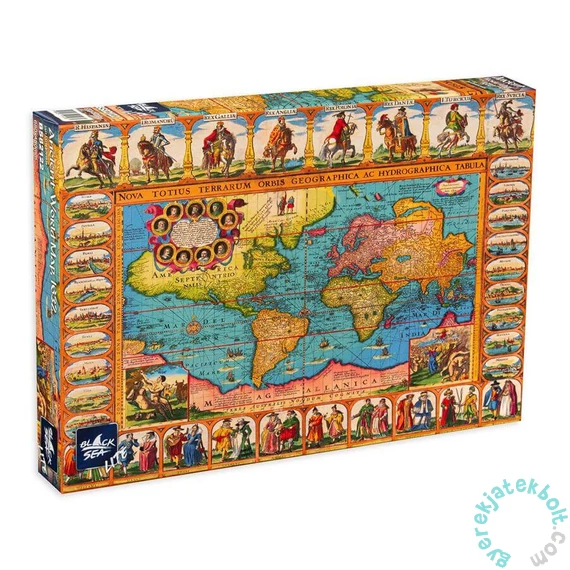 Black Sea 1000 db-os puzzle - Maps (BS82122)