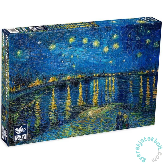 Black Sea 500 db-os puzzle - Starry Night over the Rhone (BS82216)